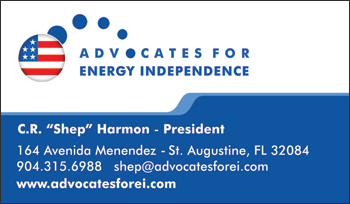 business card design for energy independence