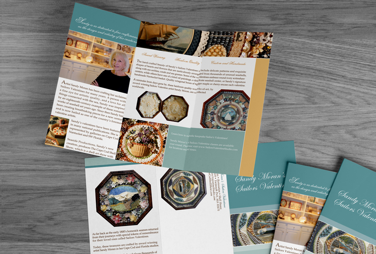 Brochure Design - Artists - Graphic Designer on Cape Cod MA