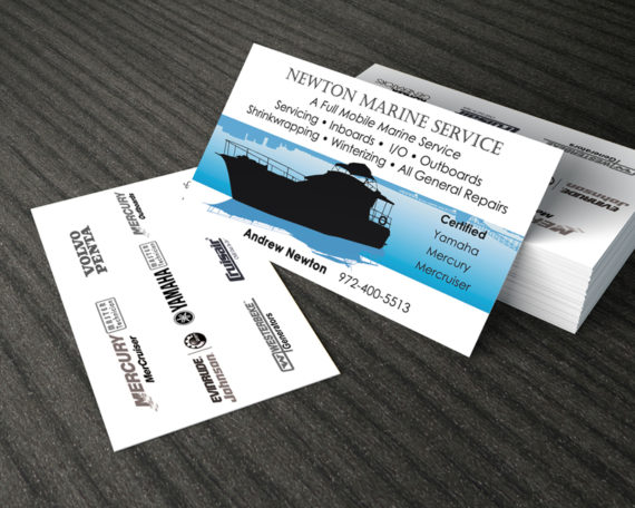 Double Sided Business Card Designed and Delivered