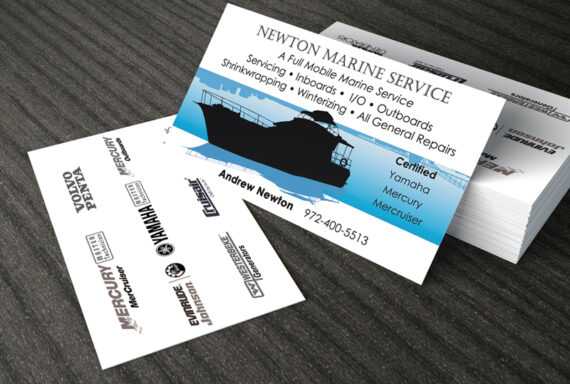 Double Sided Business Cards - Custom Design - Cape Cod Graphic Artist Darlene Billmair