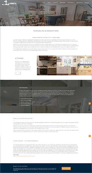 about page of builder website