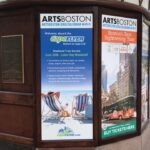 banner poster in copley place, boston, designed by insite media design