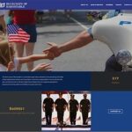 new website design for non-profit Bluecoats of Barnstable