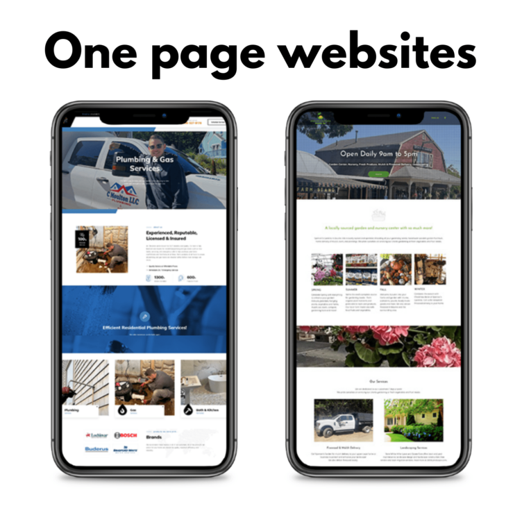 Are one page websites a good fit for my business